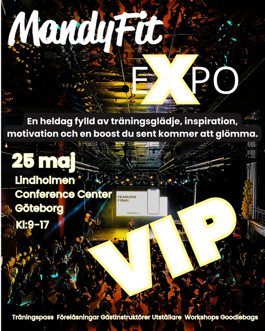 VIP Mandyfit expo-biljetter